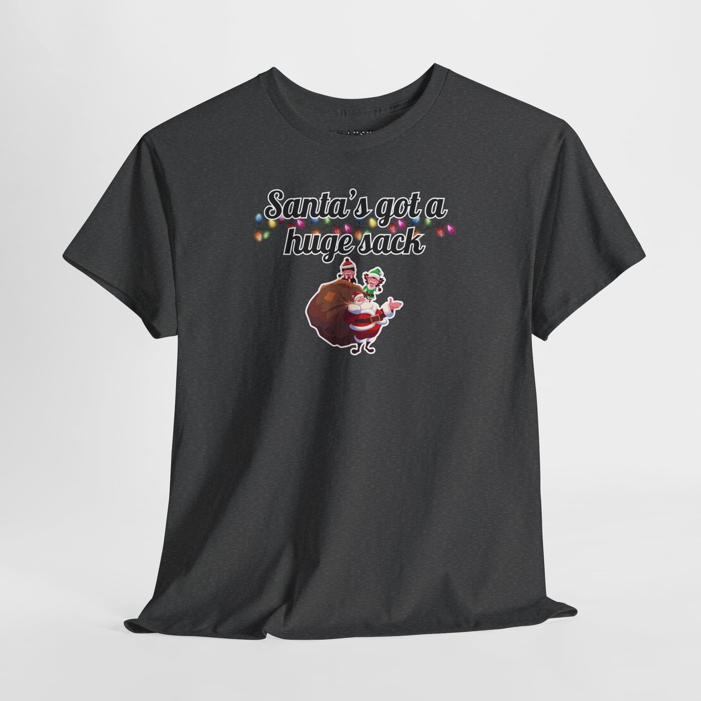Santa’s Huge Sack Tee – Naughty List Edition