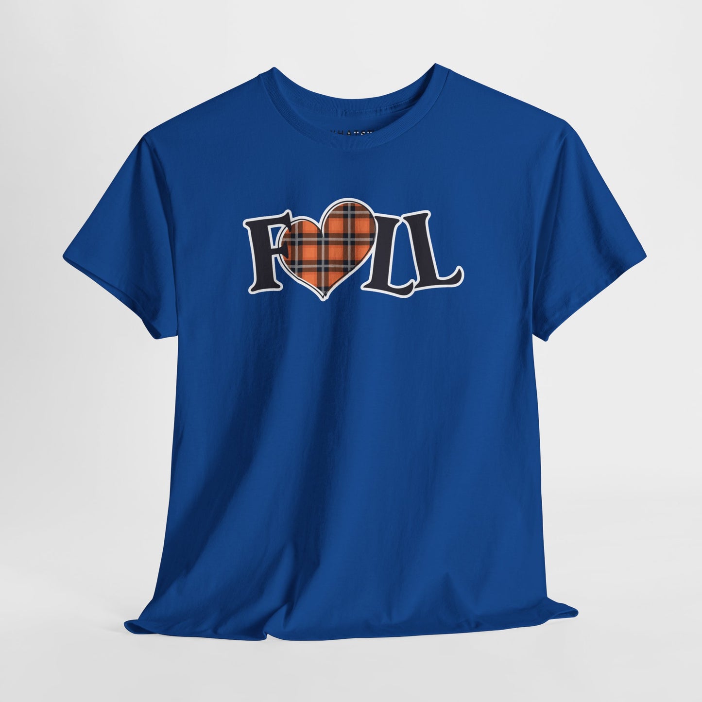 FALL Heart Tee – Plaid Season Edition