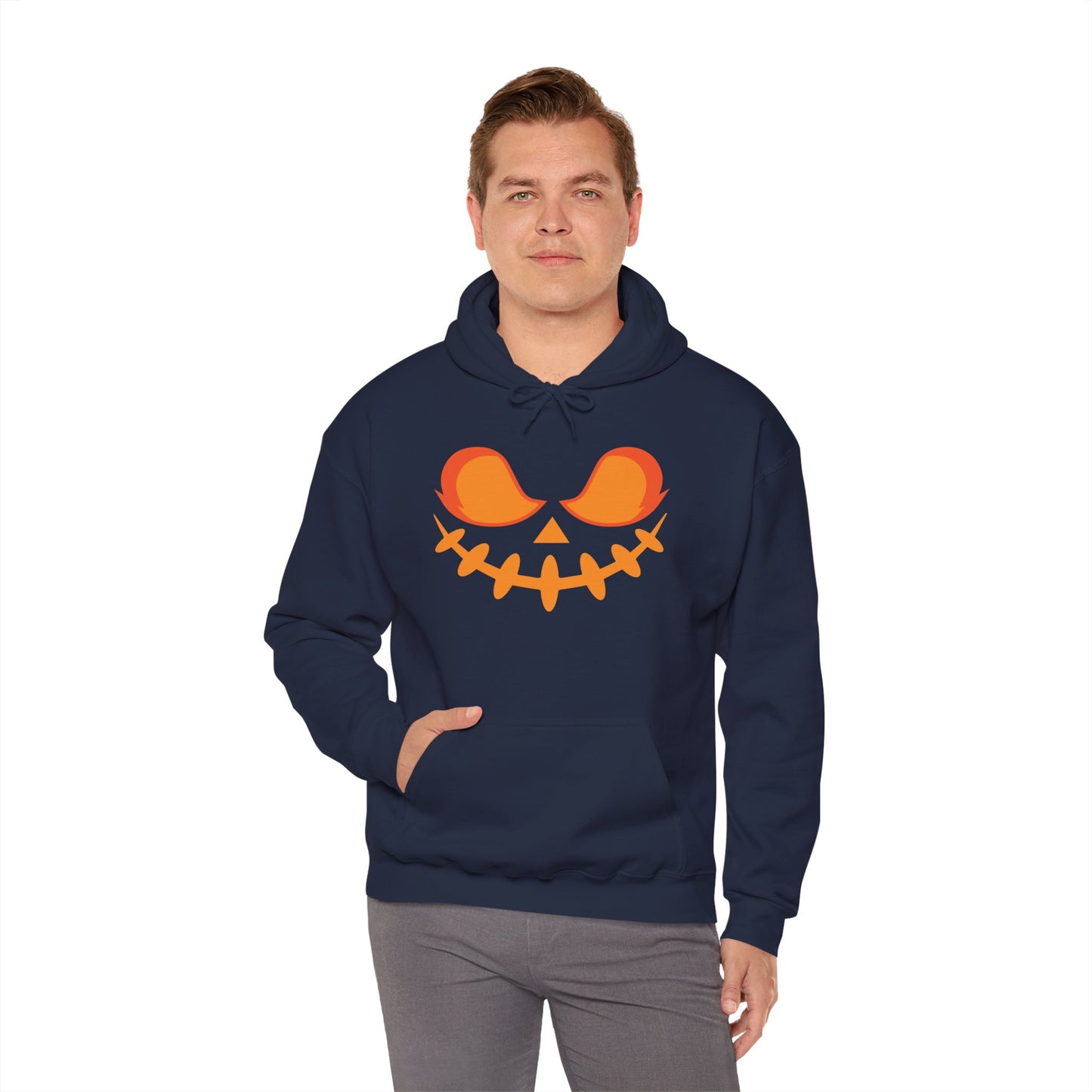 Stitch Creepy Doll Hoodie, Gildan 18500 Unisex Halloween Sweatshirt, Spooky Stitched Doll Costume Pullover