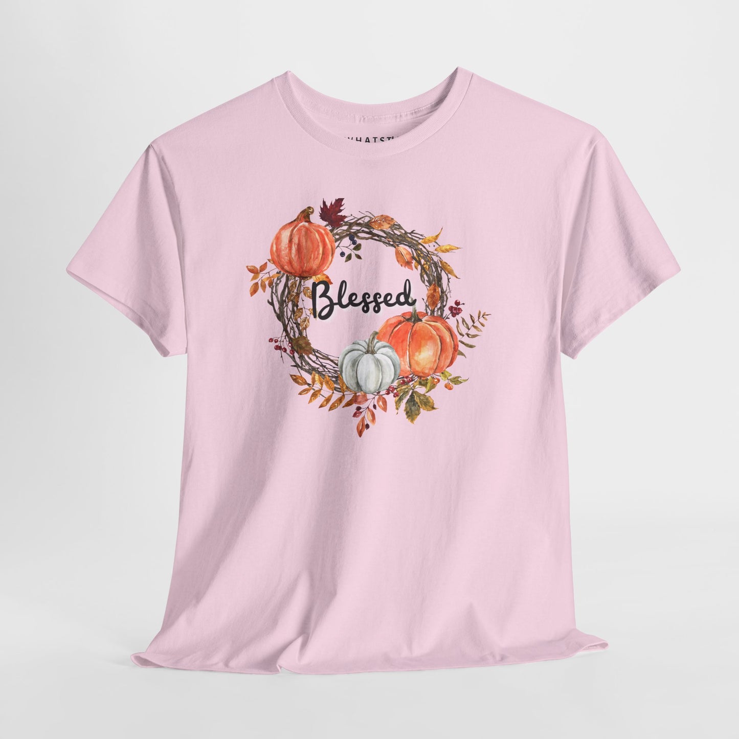 Blessed Wreath Tee – Autumn Harvest Edition