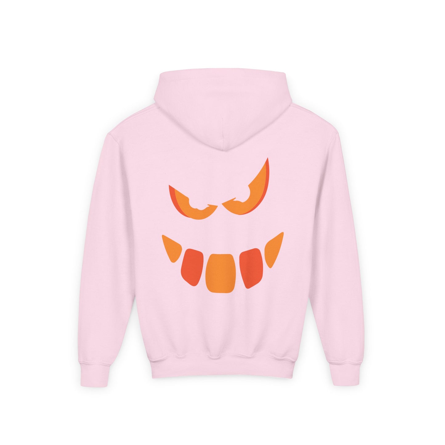 Snaggle Scary Pumpkin Face Hoodie, Halloween Pumpkin Hoodie for Kids, Spooky Sweatshirt, Trick or Treat Apparel, Fall Fashion, Kid's Hoodie