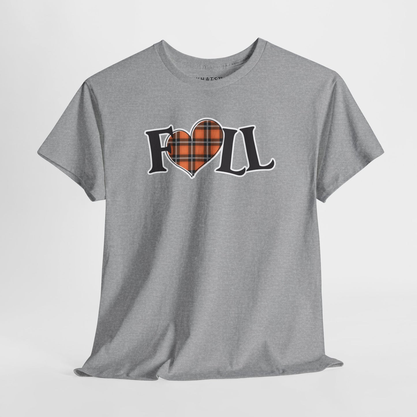 FALL Heart Tee – Plaid Season Edition