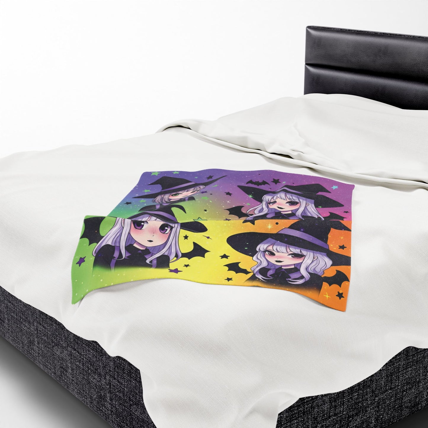 Whimsical Witch, Witchy Vibes Blanket – Anime Familiar Edition