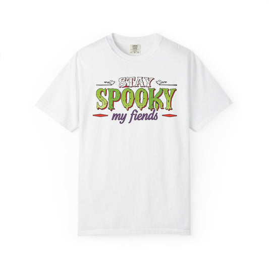 Stay Spooky Unisex T-Shirt, Halloween Tee, Fun Casual Wear, Seasonal Fashion