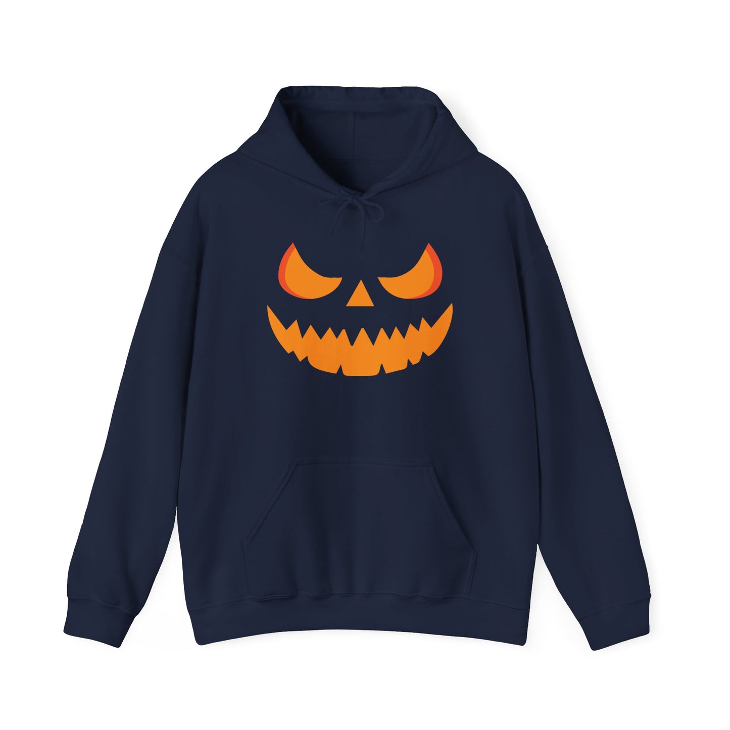 Shadow Jack Haunted Pumpkin Hoodie, Gildan 18500 Unisex Halloween Sweatshirt, Spooky Fall Costume Pullover