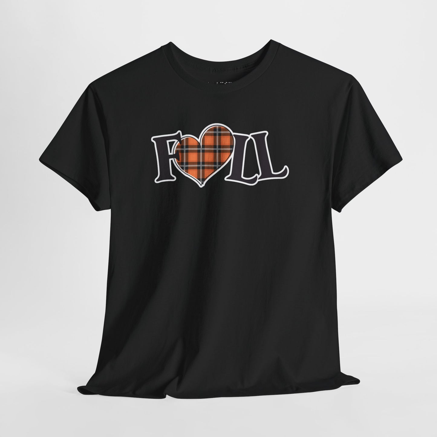 FALL Heart Tee – Plaid Season Edition