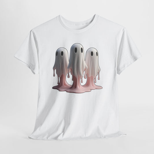 Ectoplasm Trio T Shirt Melting Ghost Shirt Pastel Goth Tee Kawaii Creepy Shirt Halloween Ghost Graphic Tee Spooky Season Unisex Tee