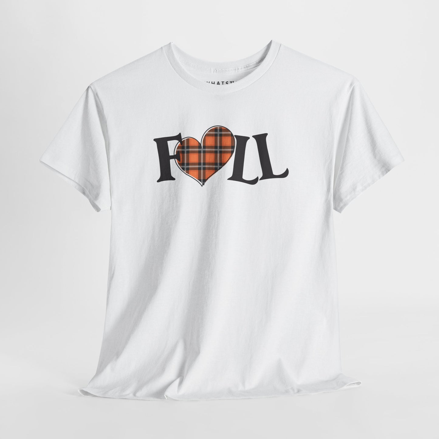 FALL Heart Tee – Plaid Season Edition