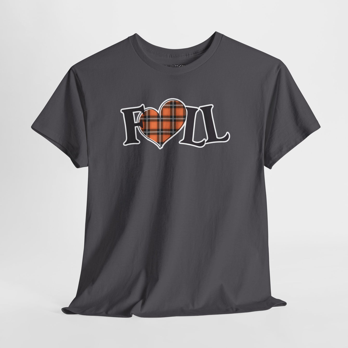 FALL Heart Tee – Plaid Season Edition