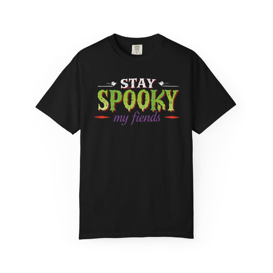Stay Spooky Unisex T-Shirt, Halloween Tee, Fun Casual Wear, Seasonal Fashion