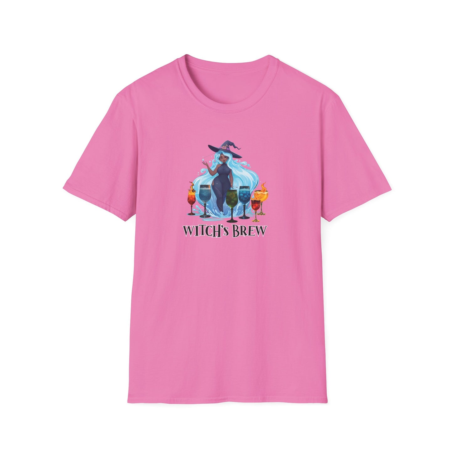Witch's Brew T-Shirt Unisex Halloween Tee, Witchy Apparel, Spooky Graphic Shirt, Soft Cotton Top, Perfect for Fall Celebrations
