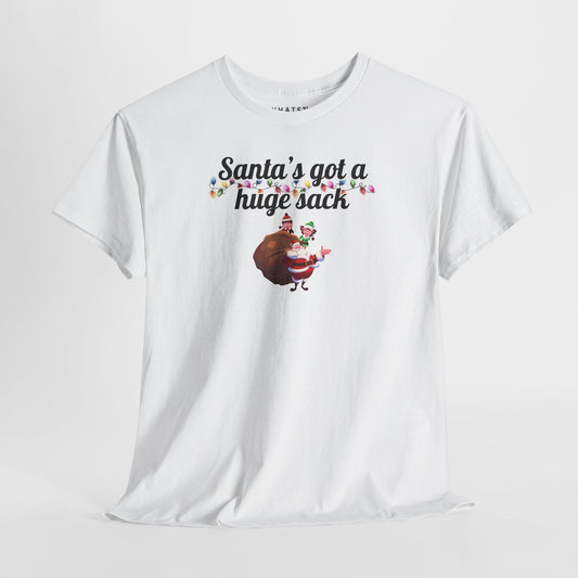 Santa’s Huge Sack Tee – Naughty List Edition