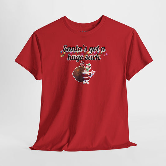 Santa’s Huge Sack Tee – Naughty List Edition