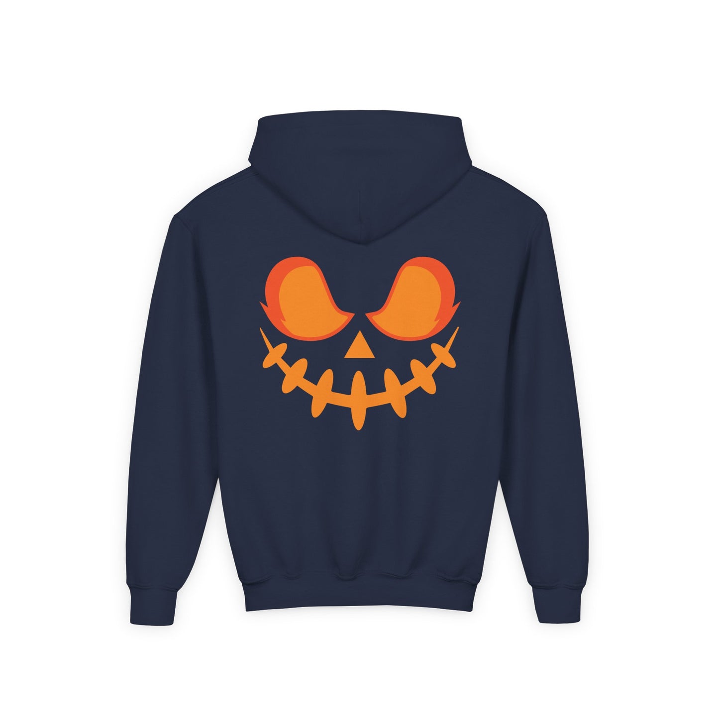 Stitchy Creepy Doll Hoodie, Jack-o'-Lantern Face Sweatshirt. Glowing Pumpkin Hoodie, Spooky Kids Costume, Fall Fashion, Trick or Treat
