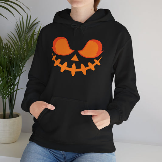 Stitch Creepy Doll Hoodie, Gildan 18500 Unisex Halloween Sweatshirt, Spooky Stitched Doll Costume Pullover
