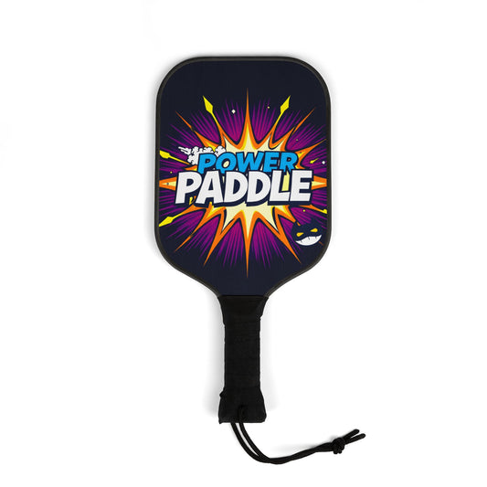 Power Paddle, Explosive Pickleball Design with Attitude