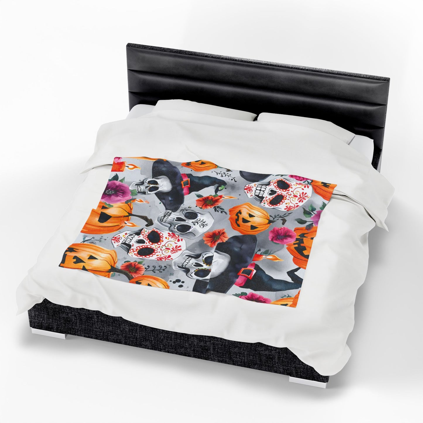 Skulls & Spells Blanket – Haunted Heritage Edition