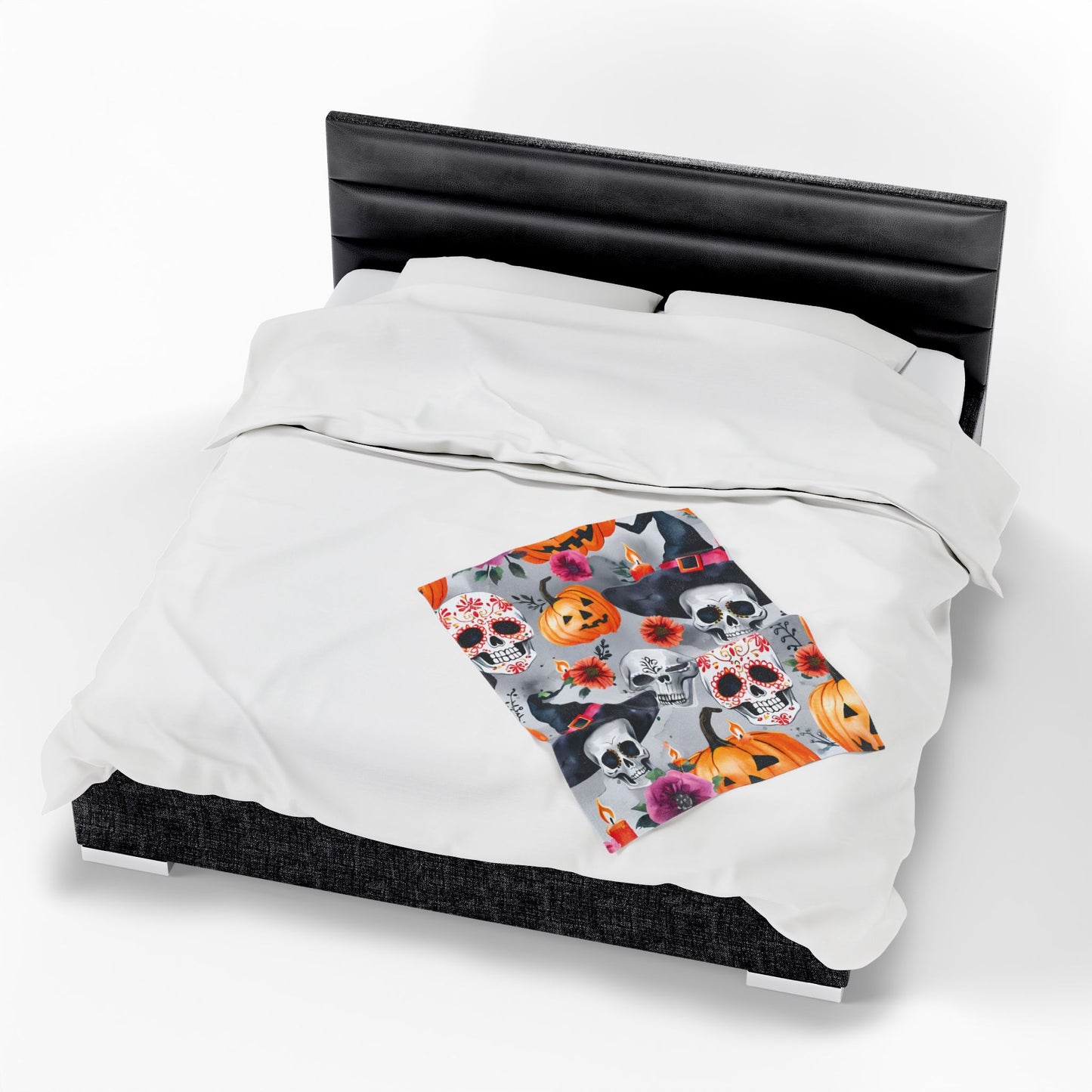 Skulls & Spells Blanket – Haunted Heritage Edition