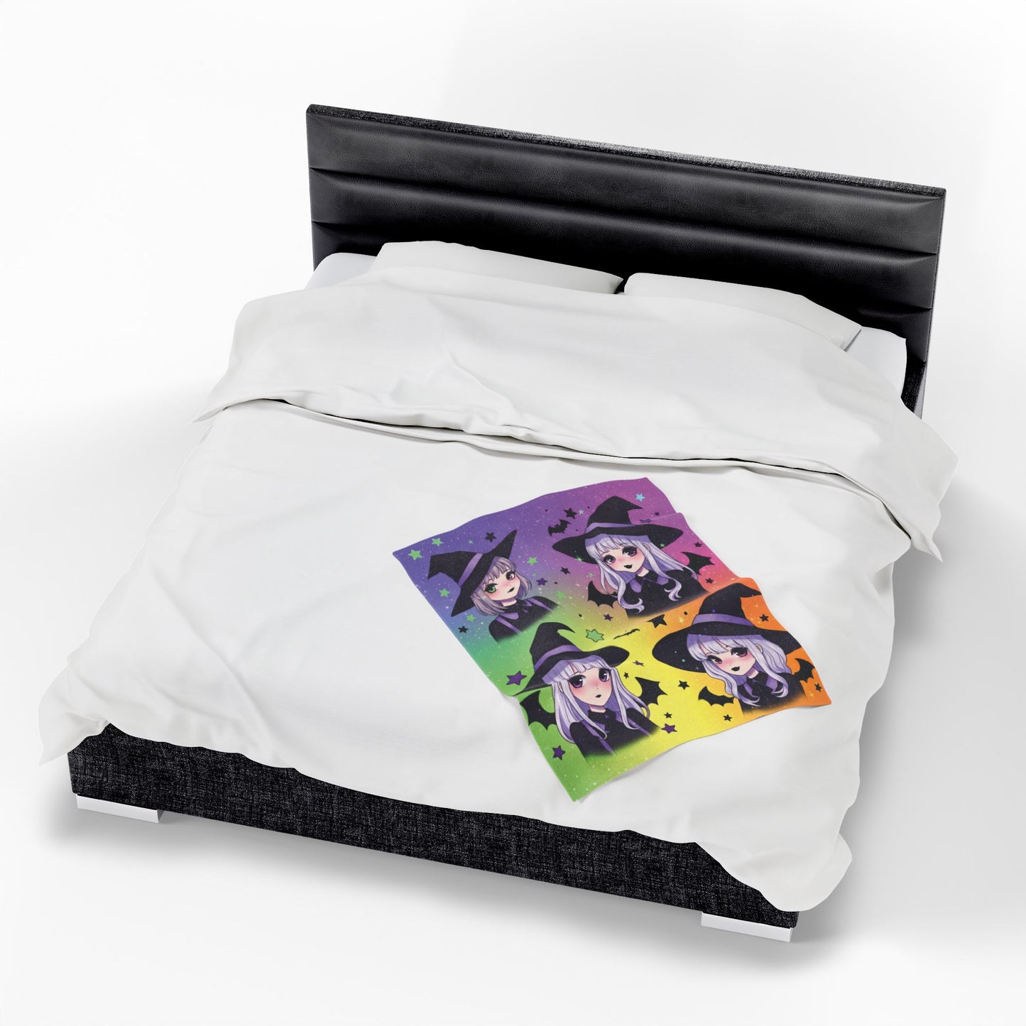 Whimsical Witch, Witchy Vibes Blanket – Anime Familiar Edition