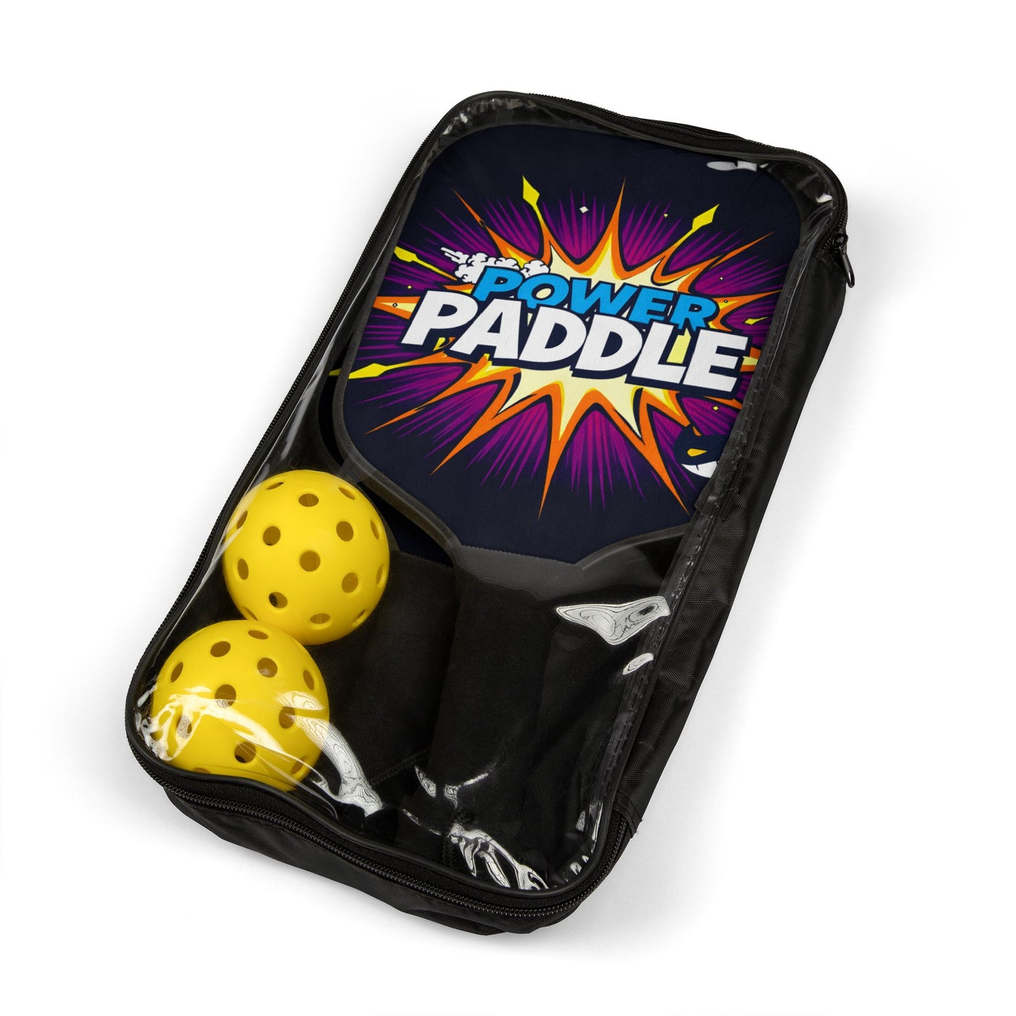 Power Paddle, Explosive Pickleball Design with Attitude