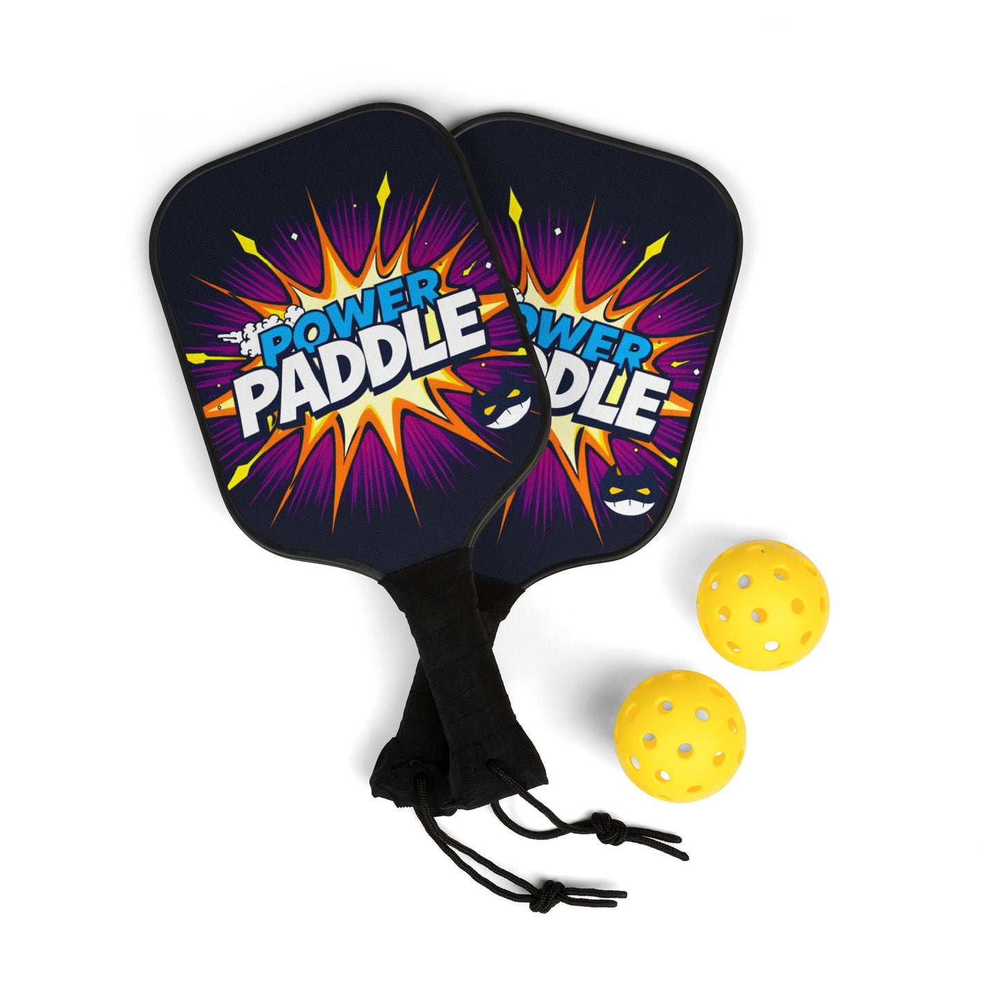 Power Paddle, Explosive Pickleball Design with Attitude