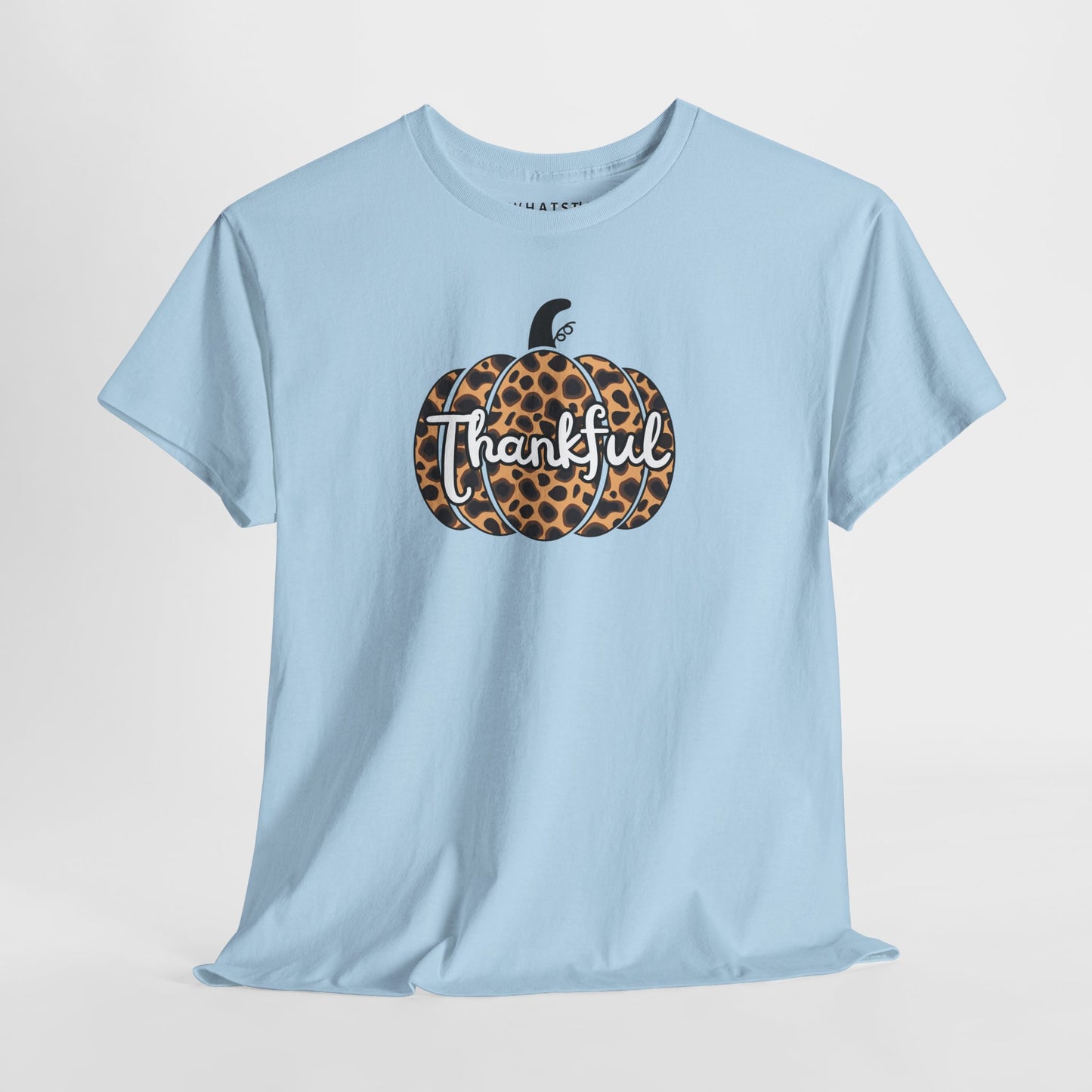 Thankful Leopard Pumpkin Tee – Wildly Grateful Edition