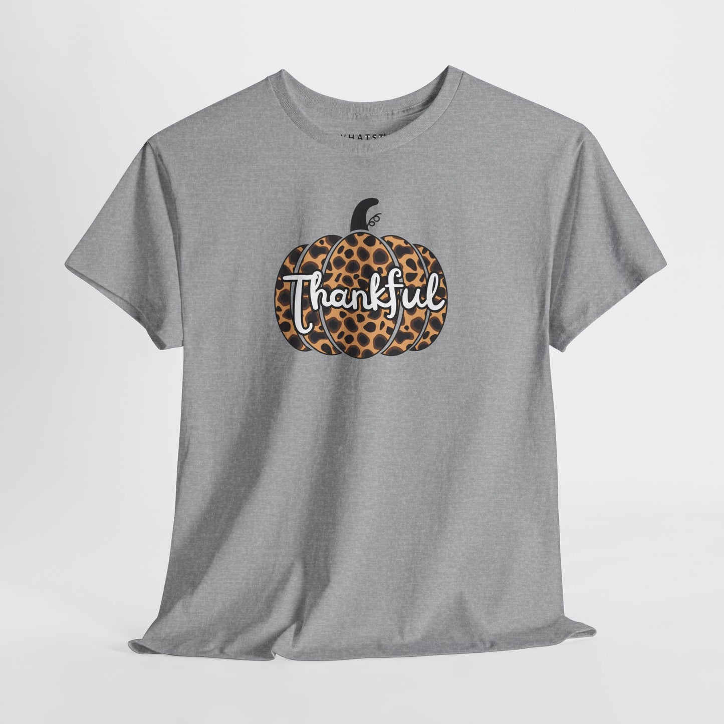 Thankful Leopard Pumpkin Tee – Wildly Grateful Edition