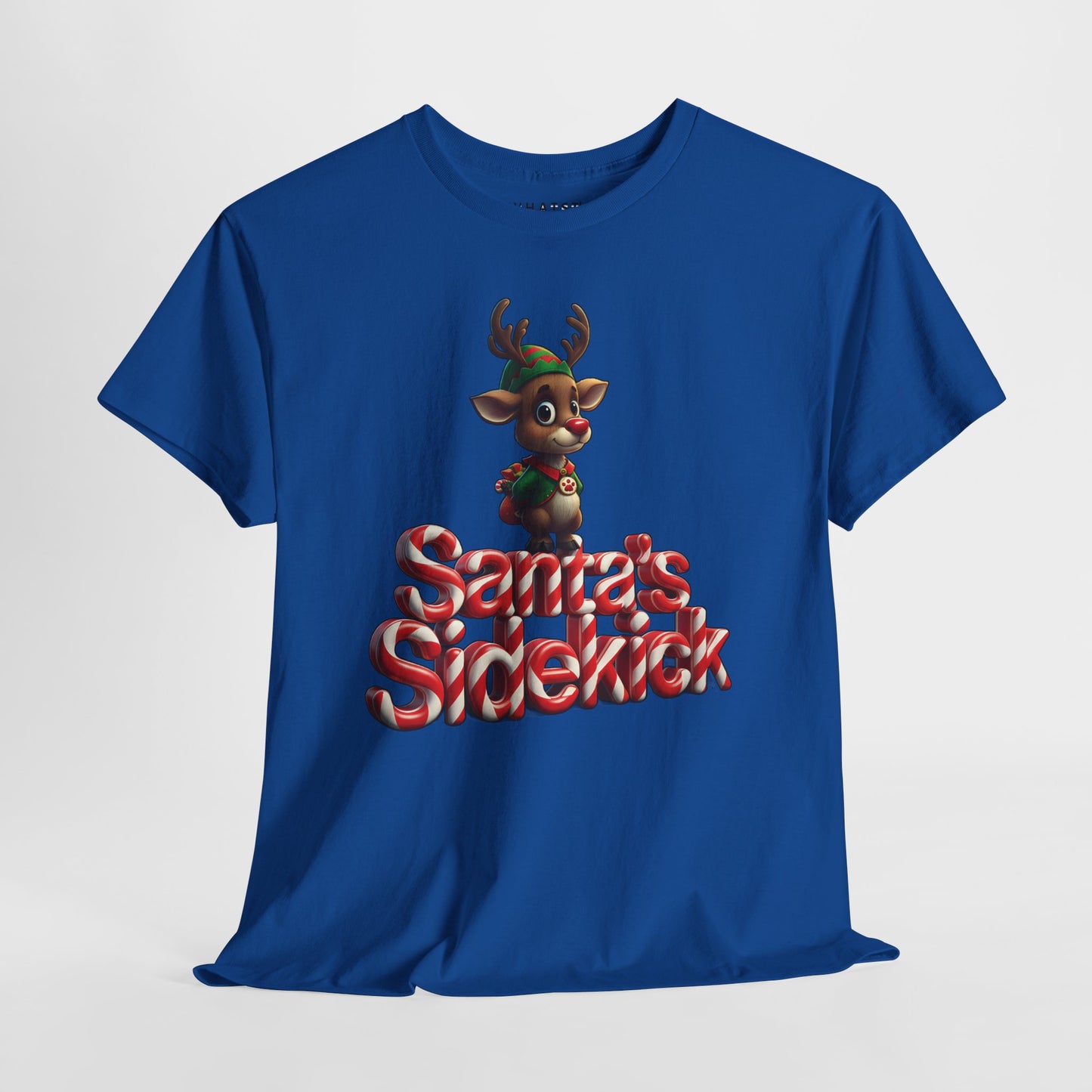 Santa’s Sidekick Tee – Peppermint Patrol Edition