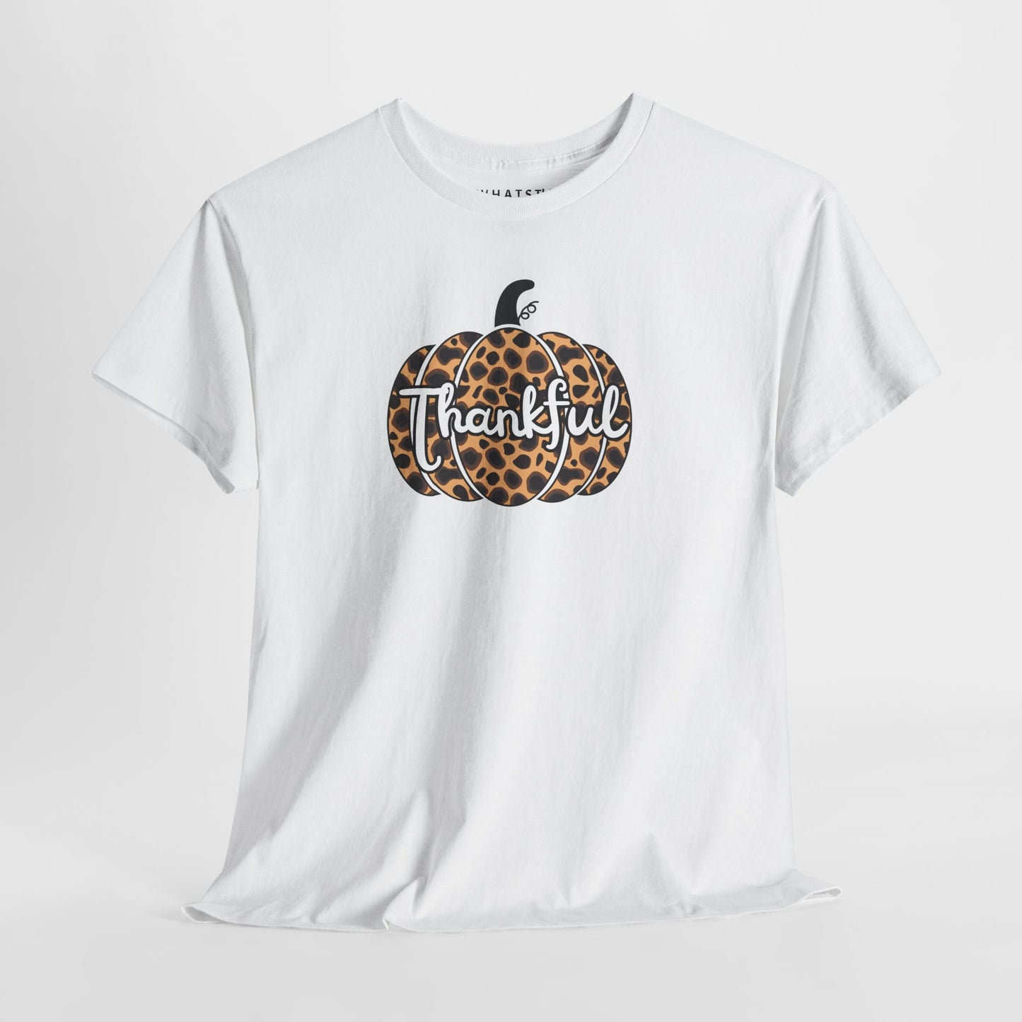 Thankful Leopard Pumpkin Tee – Wildly Grateful Edition